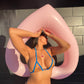 heart floatie pool party vibes